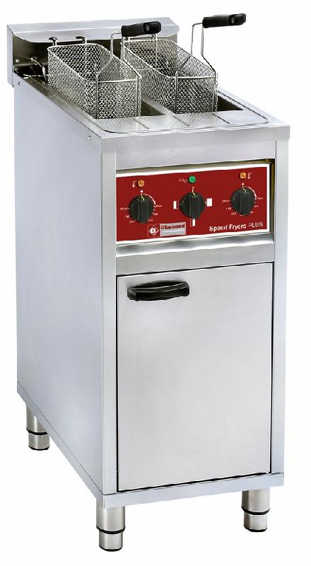 Friteuse électrique 2 x 10 litres sur meuble - FSM-2V6E/N_0