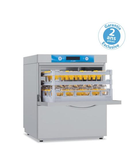 Lave-verres panier 50x50 cm ELETTROBAR avec adoucisseur et pompe de vidange  Référence: RIVER252V1_0