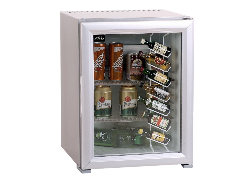 Mini-bar avec porte en verre 30 litres_0