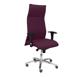 PIQUERAS Y CRESPO fauteuil albacete xl management en tissu bali violet (avec mousse viscoelastique) (possibilité de mesurer l'assise) - violet multi-_0
