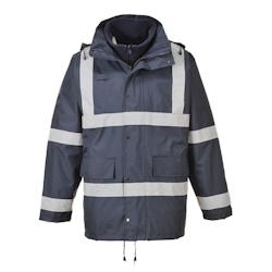 Portwest - Veste de travail 3 en 1 IONA TRAFIC Bleu Marine Taille S - S bleu 5036108002917_0