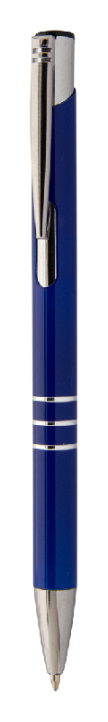 Stylo en aluminium recyclé - encre bleue - couleur bleue - 7g_0