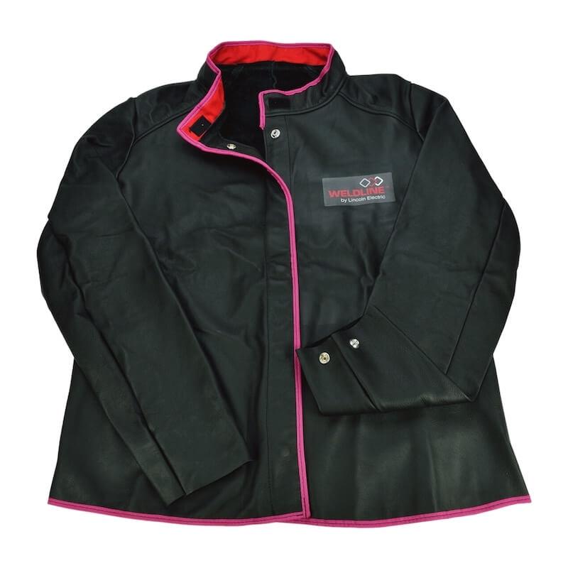 Veste de soudeur en cuir pleine fleur FEMME Lincoln Electric - L_0