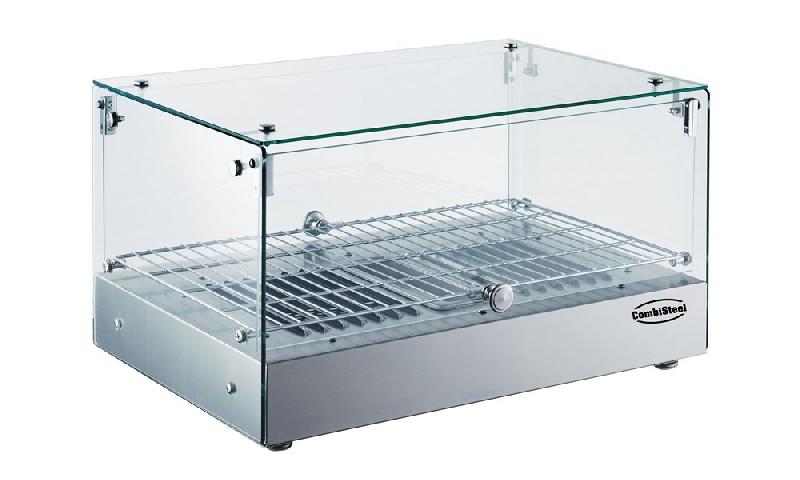 Vitrine de présentation chauffante 35L - 7487.0120 - maintien au chaud, 30 à 90°C, 0,8 kW_0