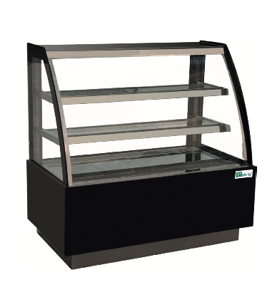 Vitrine pâtisserie - Vitrage bombé - 340 à 680 L - Température +2°C à +8°C - Gaz R134a_0