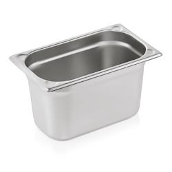 Bac GN 1/4 en Acier au nickel-chrome 4 L H 150 mm Was Germany - multi-matériau 7614 150_0