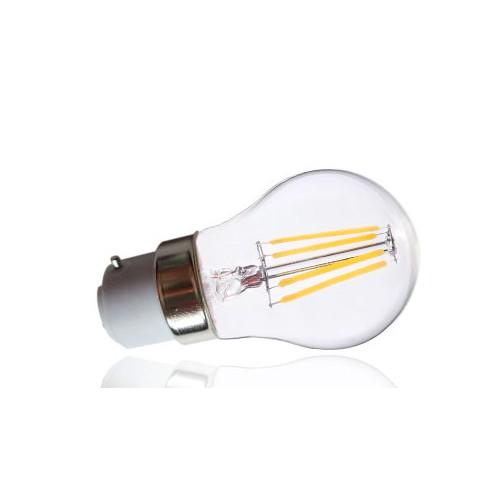 Ampoule LED fil COB G45 - culot B22 - 4W - 2700°K_0