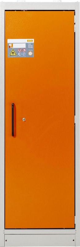 Armoire anti-feu PROline 6/20 F90, 1 porte droite orange, 4 tiroirs - CEMO - 12018_0
