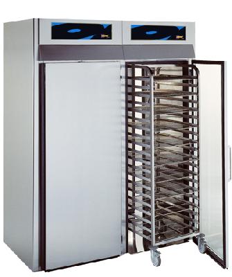 Armoire chaude à chariot GN 2/1 +63°C démontable - 4 portes - 2600 L - traversante_0