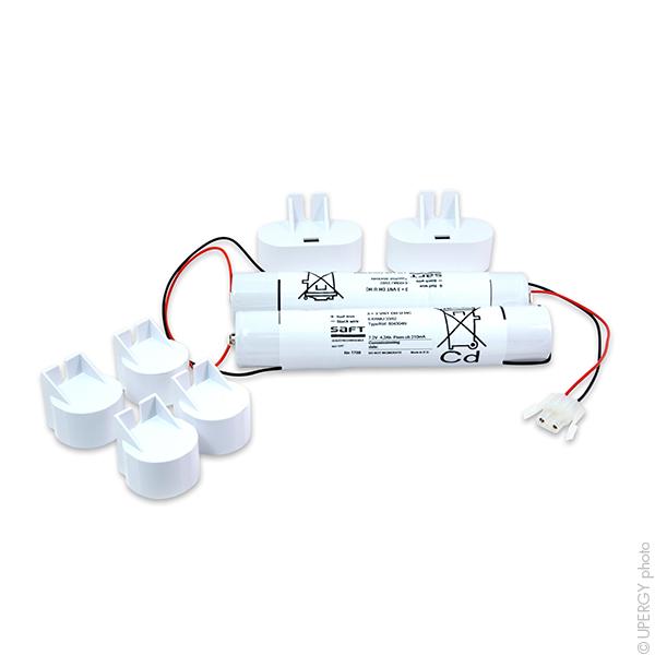 BATTERIE ECLAIRAGE SECOURS 3 3 VNT DH U 7 2V 4000MAH batterie-eclairage-secours-3-3-vnt-dh-u-7-2v-4000mah