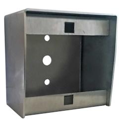 Boîtier de mise en saillie PCA-BS80 inox Assorti 80x80 mm HERACLES - argenté inox 648004_0