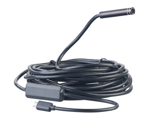 Caméra endoscopique HD connectée WiFi UEC-70 Somikon - 5 m - NX4426-908 - Éclairage LED réglable - Étanche IP67_0