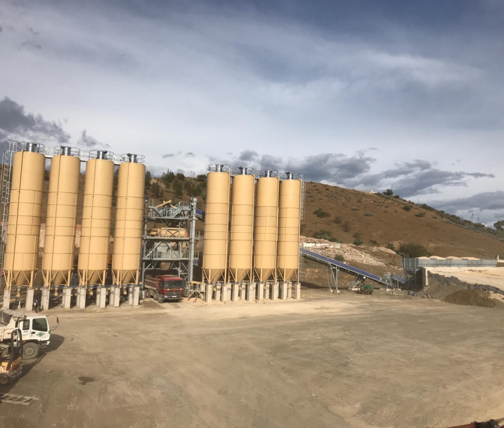 Centrale à béton continue pour grandes productions - Jusqu'à 900 t/h - Arcen_1