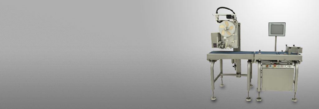 Chaîne de pesage et d'étiquetage industrielle HI-700 - grande cadence jusqu'à 120 paquets/min avec écran tactile et étiqueteuse haute vitesse_0