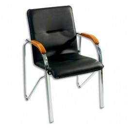 FAUTEUIL VISITEUR SAMBA ACCOUDOIR MERISIER