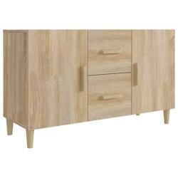 HELLOSHOP26 - Buffet bahut commode armoire meuble de rangement organisateur cuisine salle de séjour salon sonoma 100 x 36 x 60 cm bois d'ingénierie_0