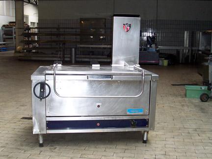 Marmites de cuisson modèle 652 - sauteuse à gaz en inox - capacité 200 litres_0