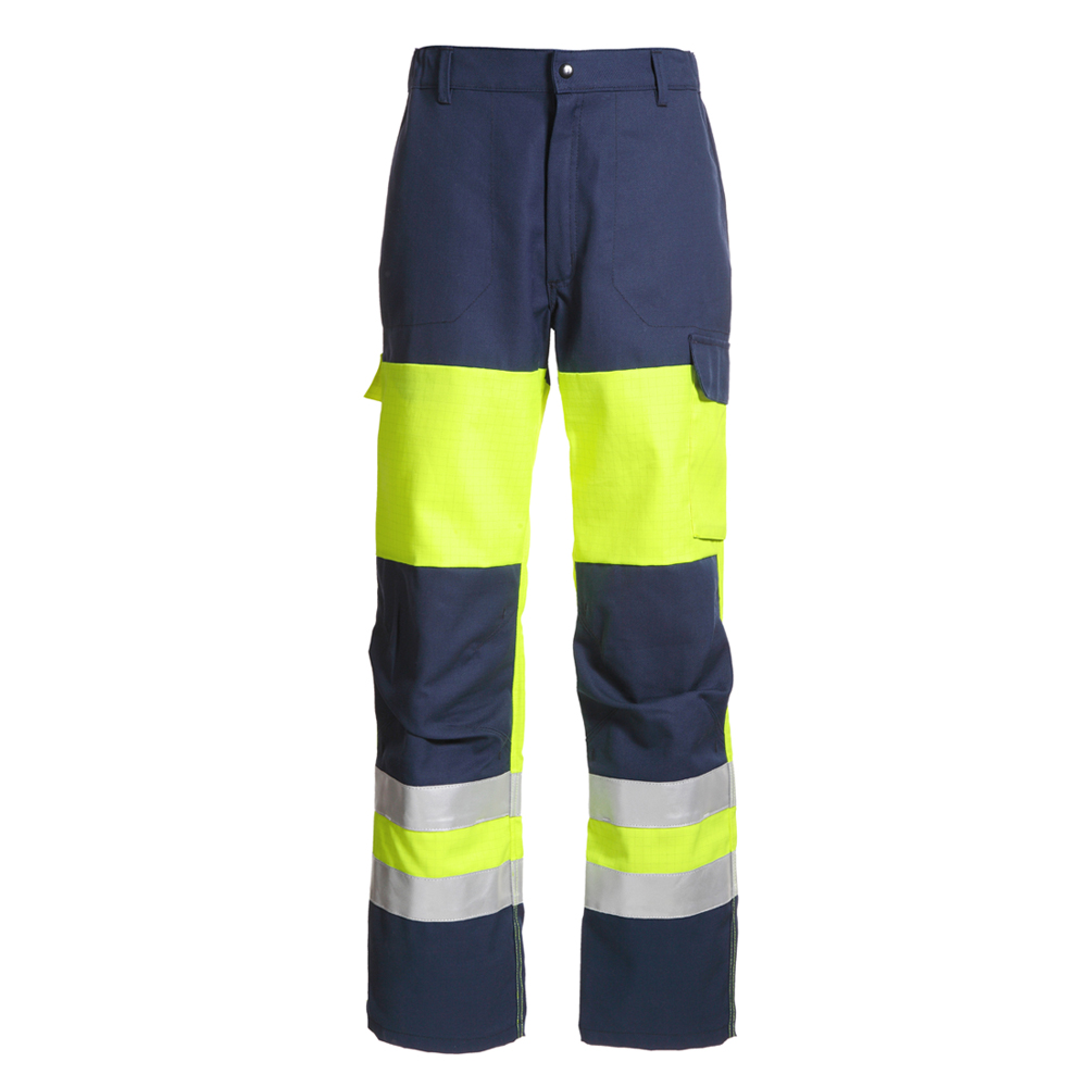 Pantalon SAFELINE HV - Zones ATEX, poches genoux - PCPAHV10-JA-T0 - Muzelle Dulac Hasson_0