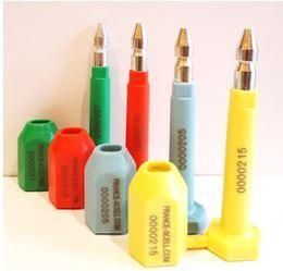 Scellé de sécurité container (clou, plomb bouteille) Cubis 2g - Personnalisable - Haute sécurité pour EXPORT maritime et transport intermodal_1