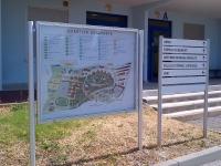 Signalétique directionnelle - panneaux d'affichage extérieur pour intérieur et extérieur_0