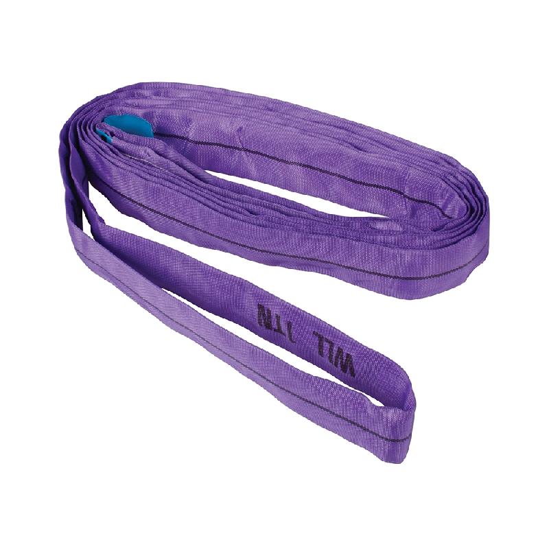 Élingue ronde sans fin - 1 000 kg - 3 m - Silverline 426730 - Polyester haute ténacité - Norme EN 1492-2:2000_0