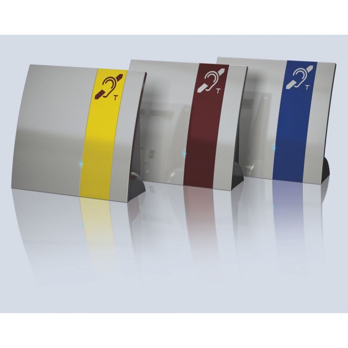 6280035 - Boucles magnétiques pour malentendants - Handinorme - Compactes, portables, avec microphone intégré - Dimensions : 200 x 180 x 70 mm_0