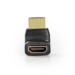 Adaptateur Hdmi Coudé à 270°  Connecteur Hdmi - Hdmi Femelle  Noir Usage Non Intensif Nedis - 3665476887462_0