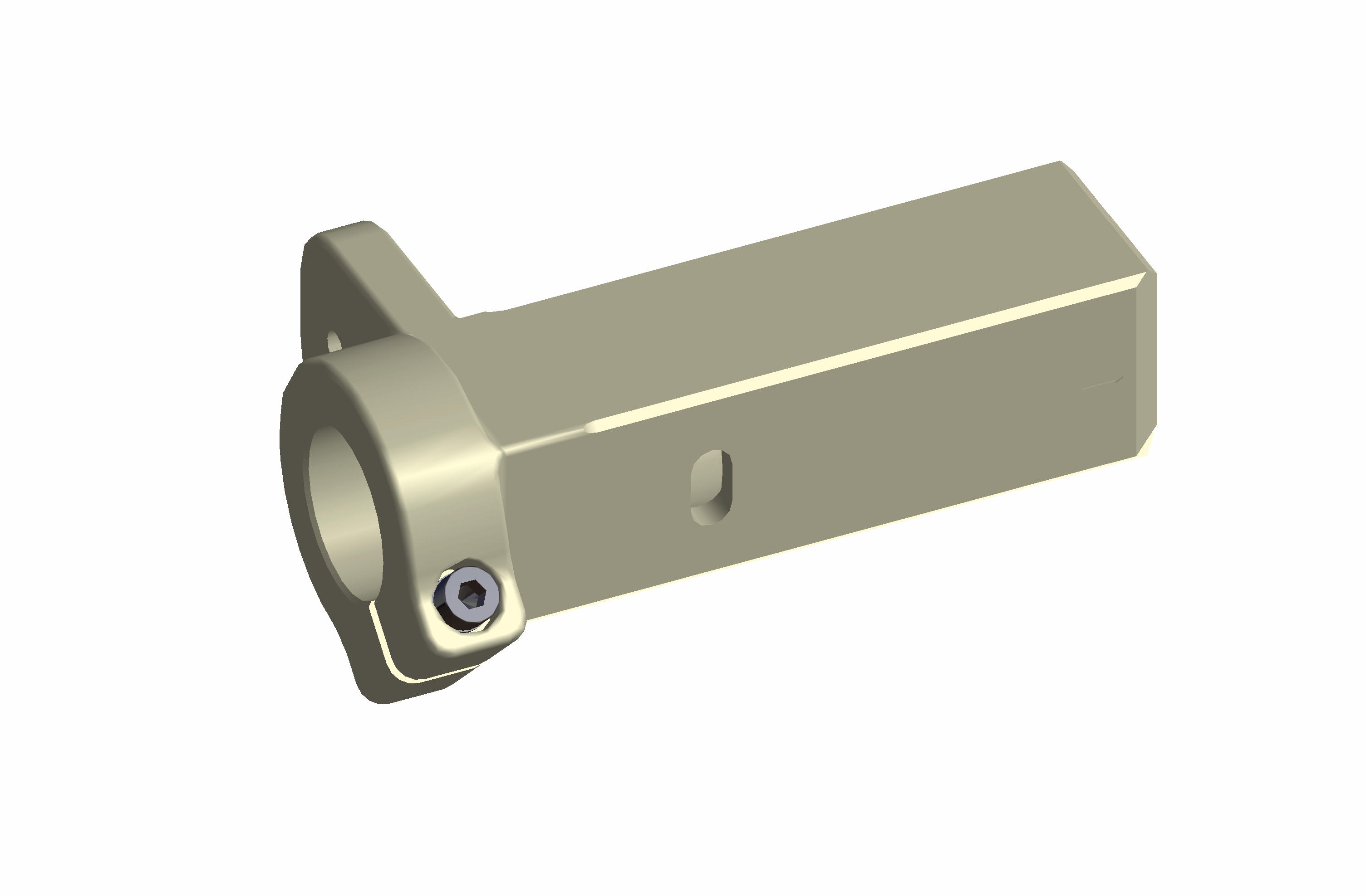 Baïonnette pour coupleur AMG F1 type 1 - BA1CP-C50-D40-G2-F1 - Adaptation pour préhenseur à âme centrale en profilé tube D40 et coupleur carré C50_0