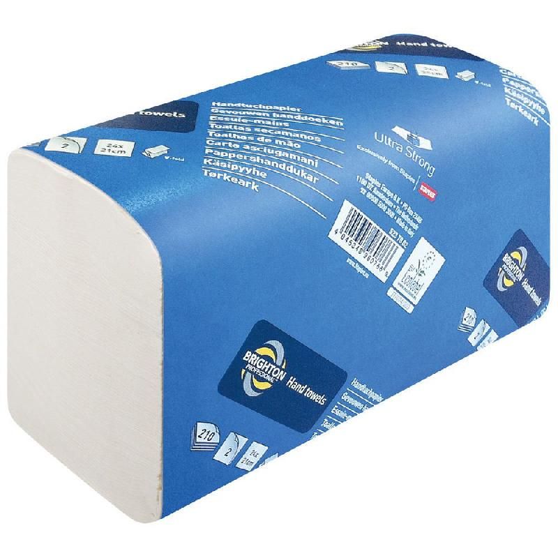 BRIGHTON PROFESSIONAL CARTON DE 15 PAQUETS ESSUIE-MAINS STAPLES