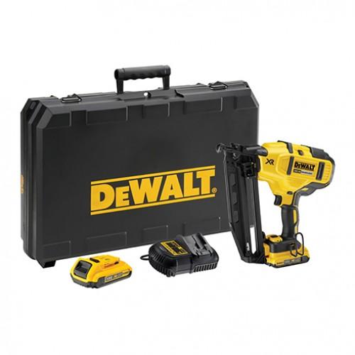 CLOUEUR SANS FIL 18 V DCN660D2 + 2 BATTERIES XR LITHIUM-ION DEWALT