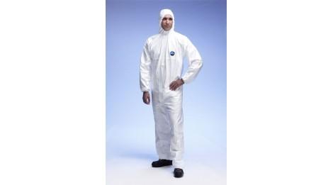Combinaison jetable Tyvek Classic blanche - Taille XL - Protection chimique et confort_0