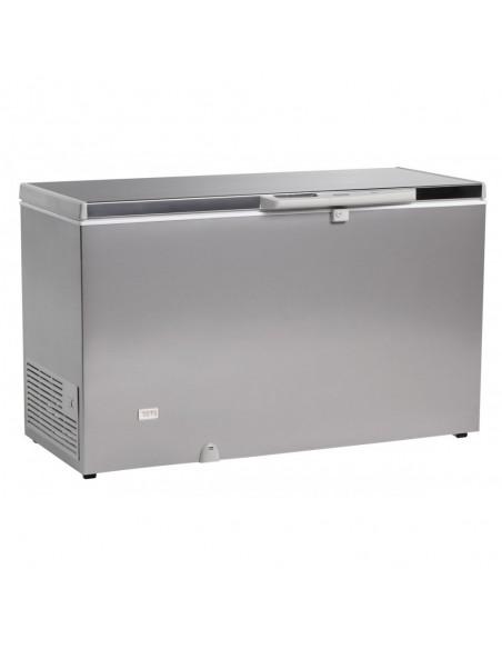 Congélateur bahut 411 litres - Aspect inox - Thermomètre digital - Référence CHI 500_0
