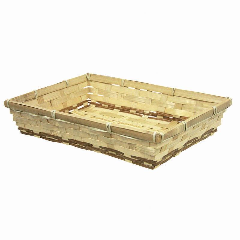 Corbeille bambou rectangle Quito 28x20 - BAMBOU_0