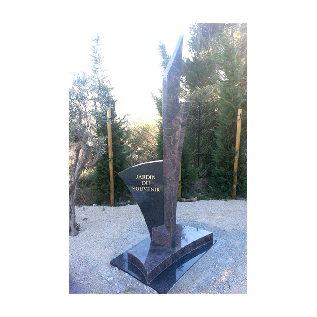 Jardin du Souvenir - Hélios - Granit du Tarn & granit Noir - ACANTERRA_0