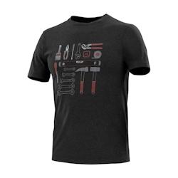 Lafont - Tee-shirt de travail manches courtes mixte PILOT Noir Taille L - L 3609705785891_0