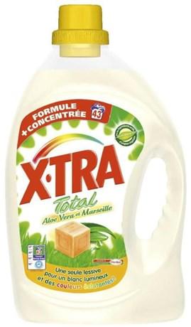 LESSIVE LIQUIDE X-TRA TOTAL SAVON DE MARSEILLE 43 LAVAGES