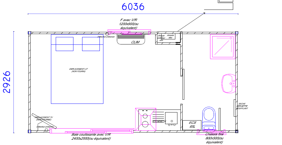 Maison hamo - constructions modulaires 6x3m 100% clé en main_0