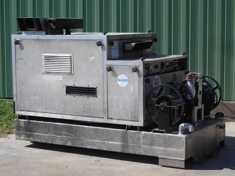 Nettoyeur haute pression autonome - pression : 200 bar - SKID 202 - NARD_0