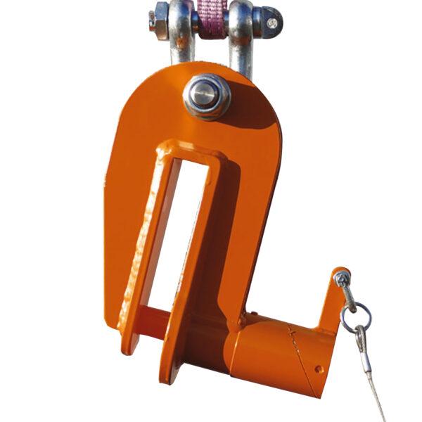 Pince de levage pour palfeuilles - Charge maximale utile 1 à 4 tonnes - Avec câble, anneau de suspension et chaîne_0