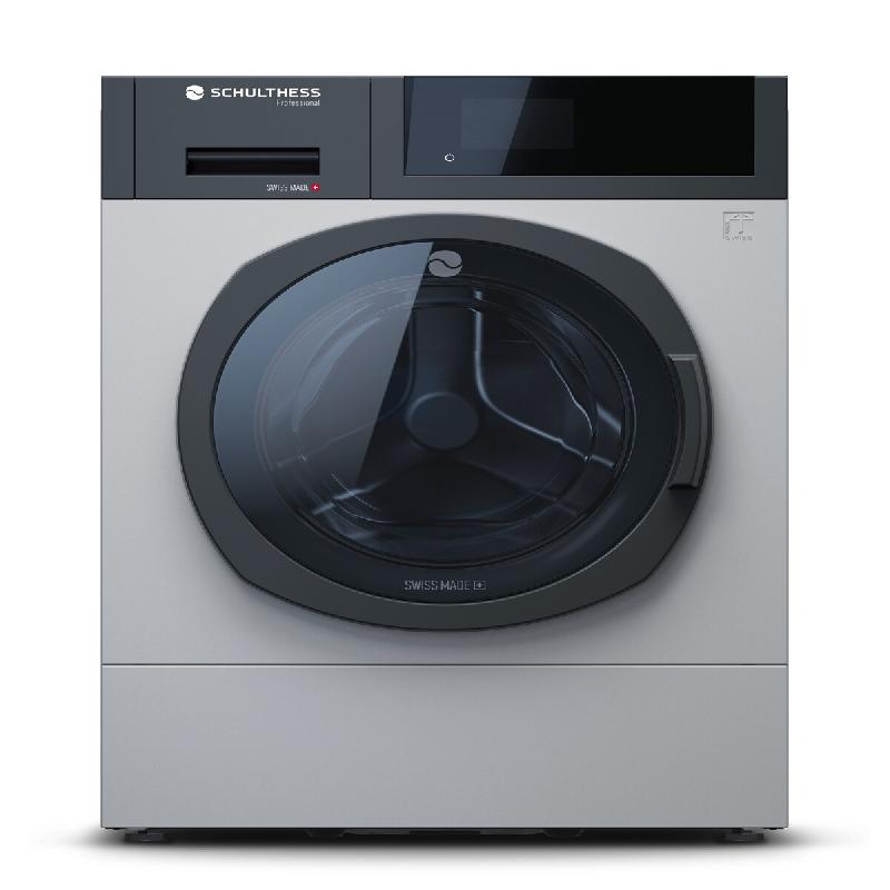 SCHULTHESS - Lave-linge professionnel 8 kg, pompe de vidange - WS971-S - acier 139611_0