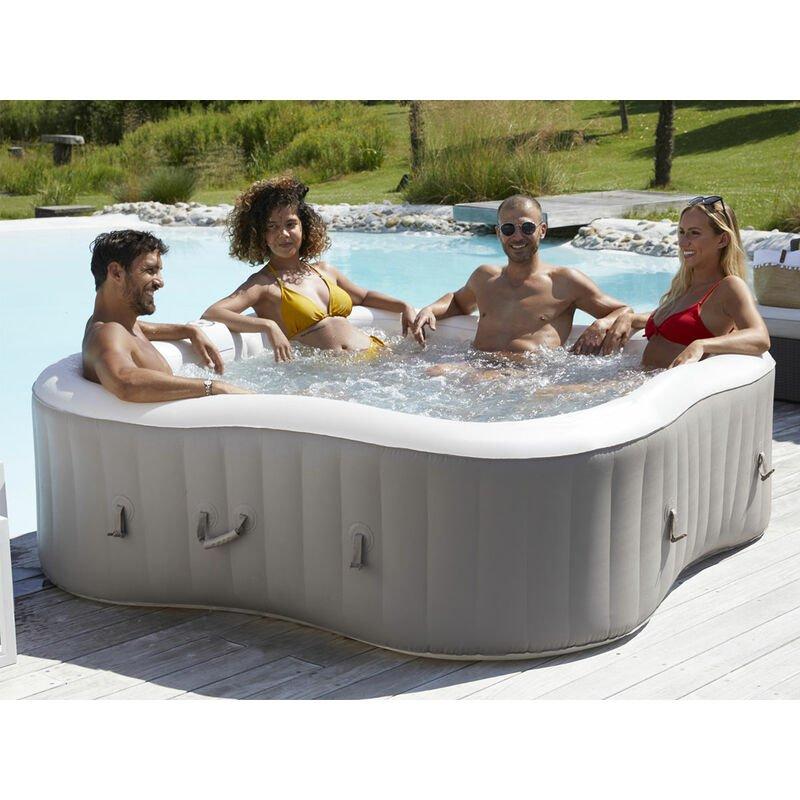 INFINITE SPA SPA GONFLABLE ÉLITE PLUS TRÈFLE BULLES 4 PLACES Comparer — free download