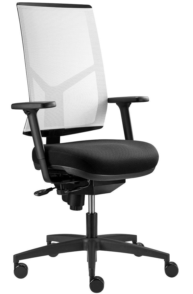 T4.0 RM - Chaise de bureau ergonomique TERGON - Hauteur d'assise réglable 42 à 54 cm - Système TwinComfort_0
