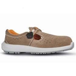 U-Power - Chaussures de sécurité basses légères et anti perforation SOYUZ - Environnements secs et chauds - S1P SRC Marron Taille 41 - 41 marron m_0