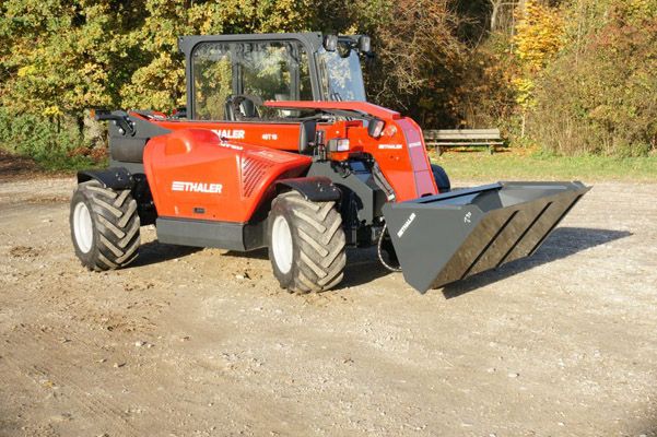 48T18 - Chariot télescopique châssis fixe avec 4 roues directrices et moteur Yanmar 48 CV_0