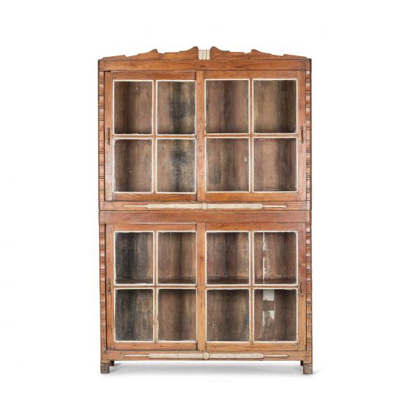 96001000519 - Meuble présentoir antique Francisco Segarra - 126x37xH214_0