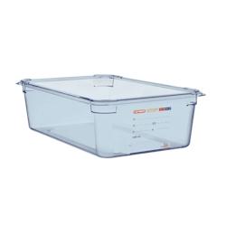 Boîte Hermétique Bleue sans BPA en ABS GN 1/1 - Araven - bleu plastique 07828_0