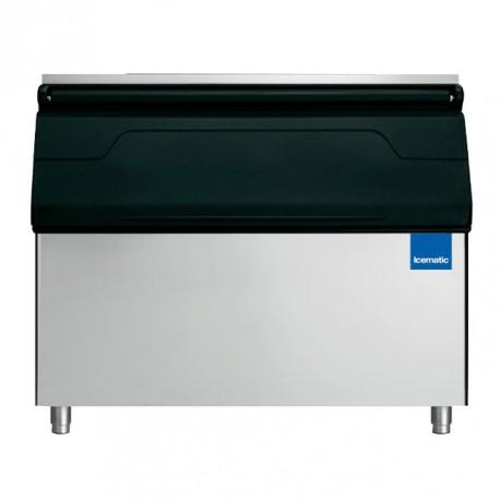 Bac de stockage pour machines à glaçons - d305kf - capacité 252 kg avec pelle incluse_0