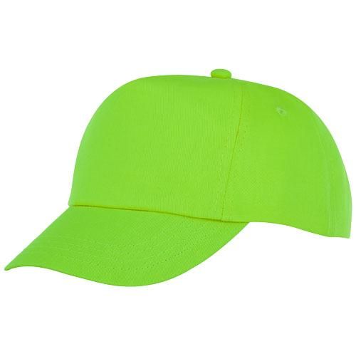 Casquette 5 panneaux Feniks enfant - œillets brodés - fermeture velcro - 100% coton twill - 175 g/m²_0