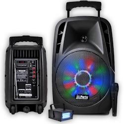 Enceinte PARTY-8LED sur batterie 8
