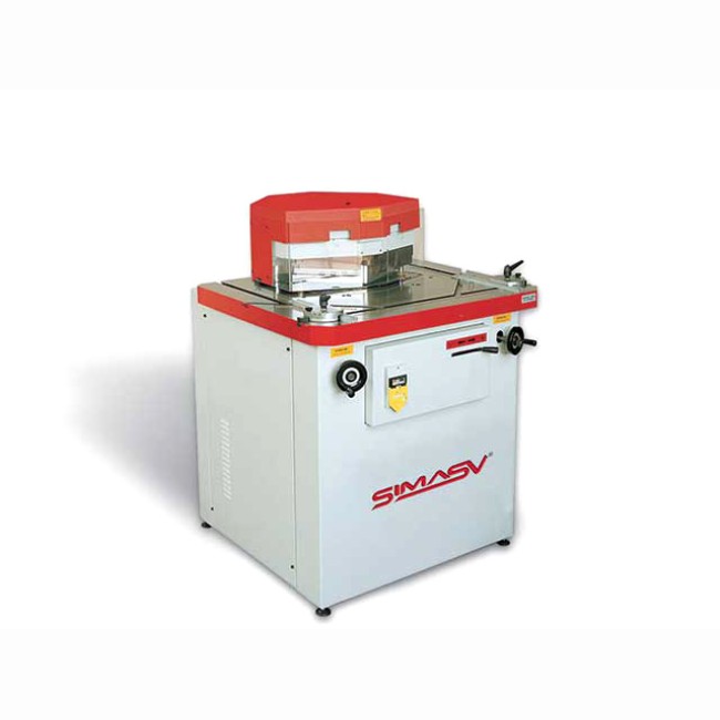 Encocheuse à angle variable SIMASV modèle AV228 - capacité 220x8mm acier - angle de coupe 30° à 140°_0